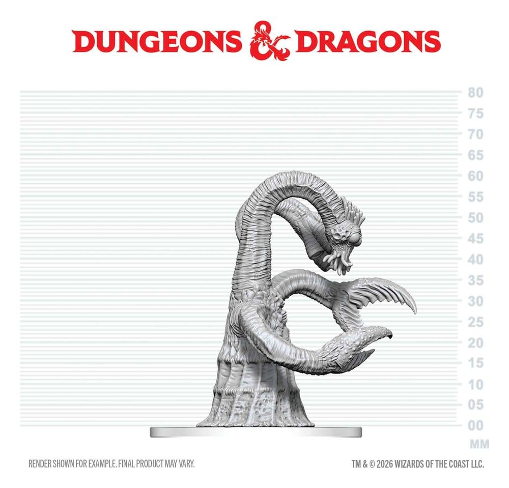 Dungeons & Dragons Nolzur's Marvelous Miniatures miniature à peindre Yithian 14 cm