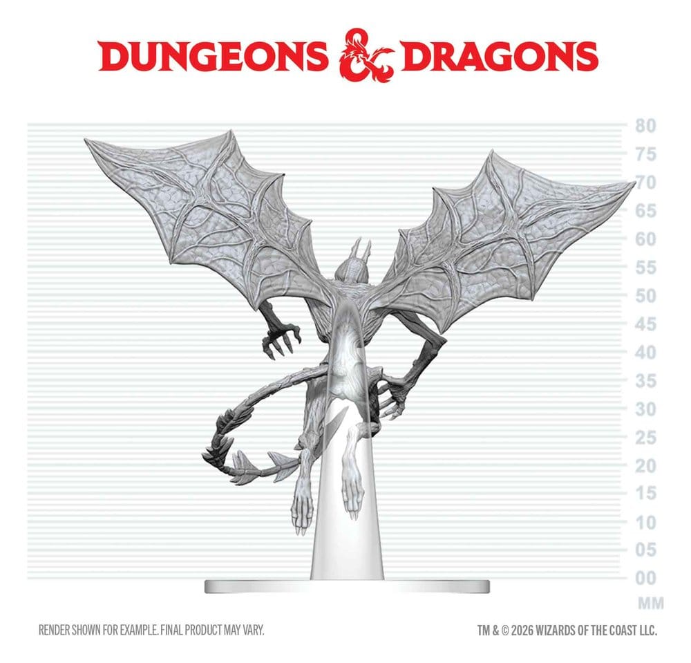 Dungeons & Dragons Nolzur's Marvelous Miniatures miniature à peindre Nightgaunt 8 cm