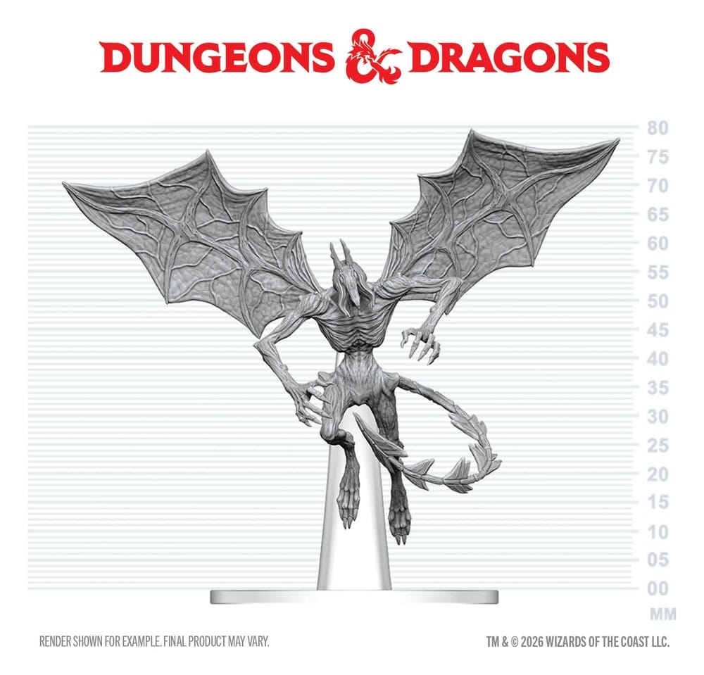 Dungeons & Dragons Nolzur's Marvelous Miniatures miniature à peindre Nightgaunt 8 cm