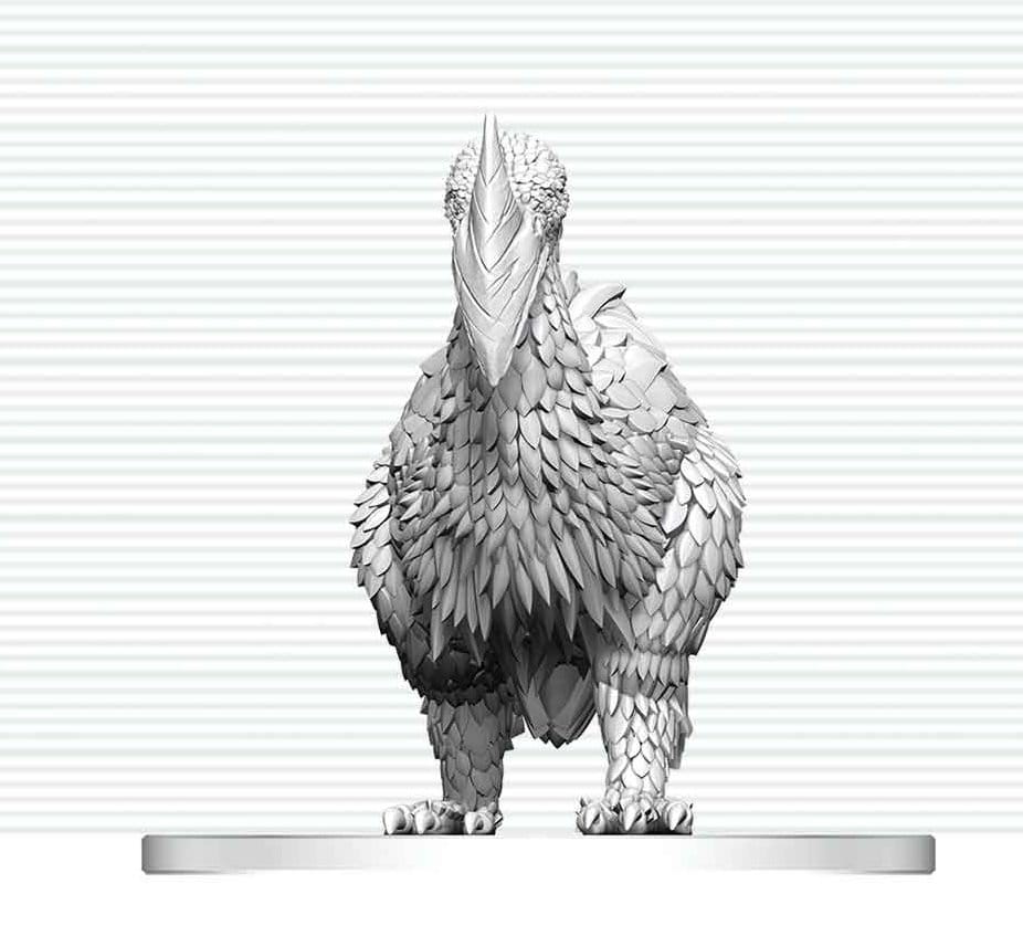 D&D Nolzur's Marvelous Miniatures figurine mini Axe Beak 4 cm