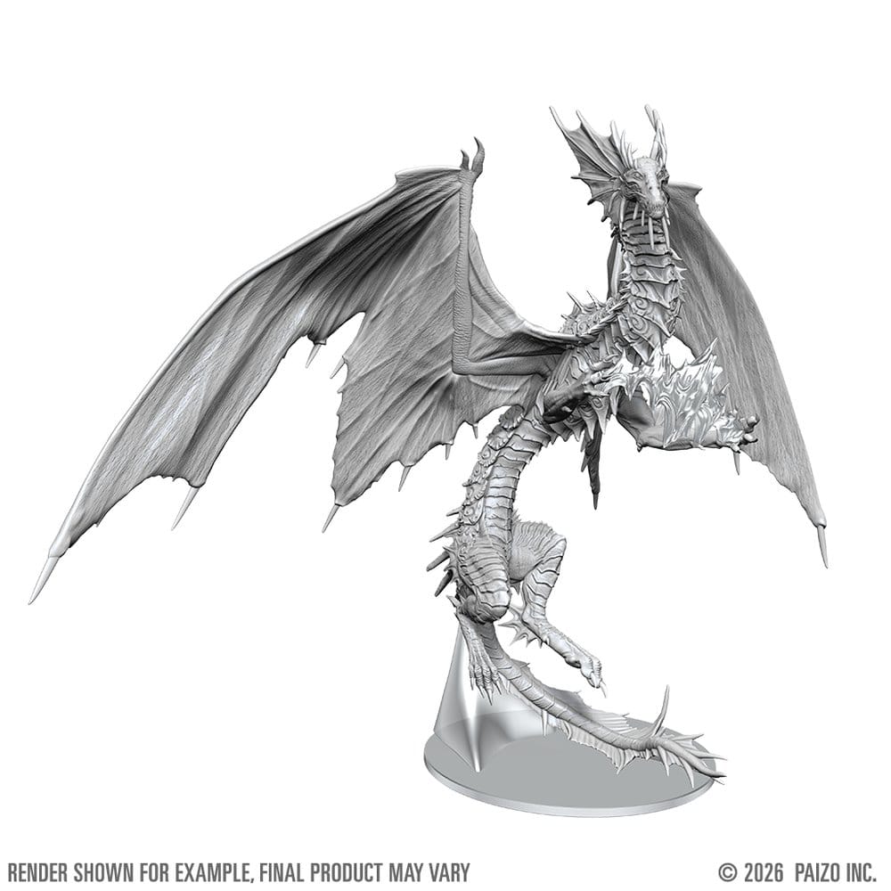 Pathfinder Deep Cuts Boxed miniature à peindre Adult Mirage Dragon 23 cm