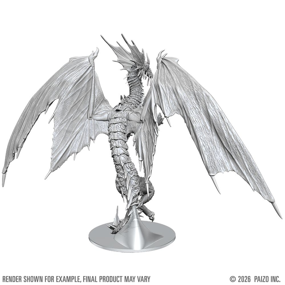 Pathfinder Deep Cuts Boxed miniature à peindre Adult Mirage Dragon 23 cm