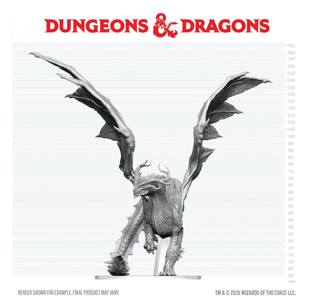 Dungeons & Dragons Nolzur's Marvelous Miniatures miniature à peindre Adult Spirit Dragon 24 cm