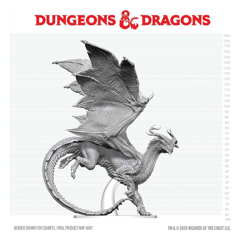 Dungeons & Dragons Nolzur's Marvelous Miniatures miniature à peindre Adult Spirit Dragon 24 cm