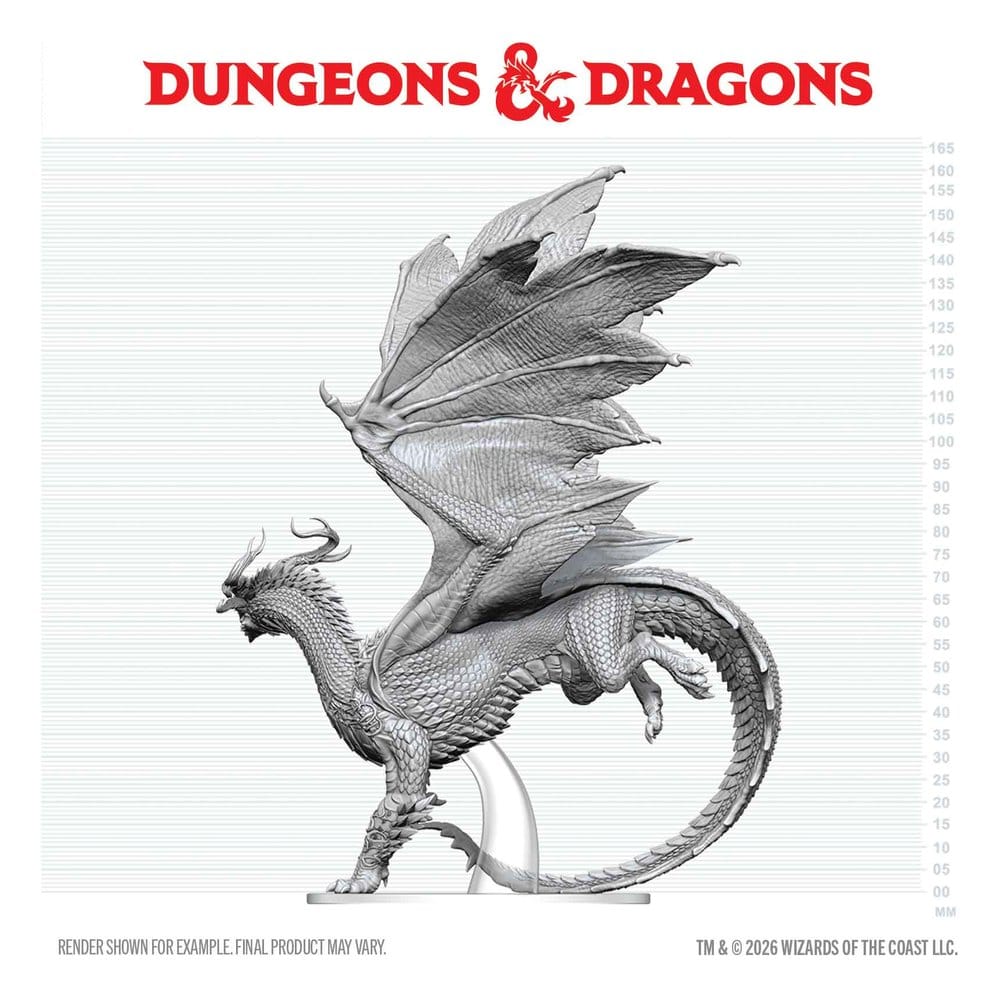 Dungeons & Dragons Nolzur's Marvelous Miniatures miniature à peindre Adult Spirit Dragon 24 cm