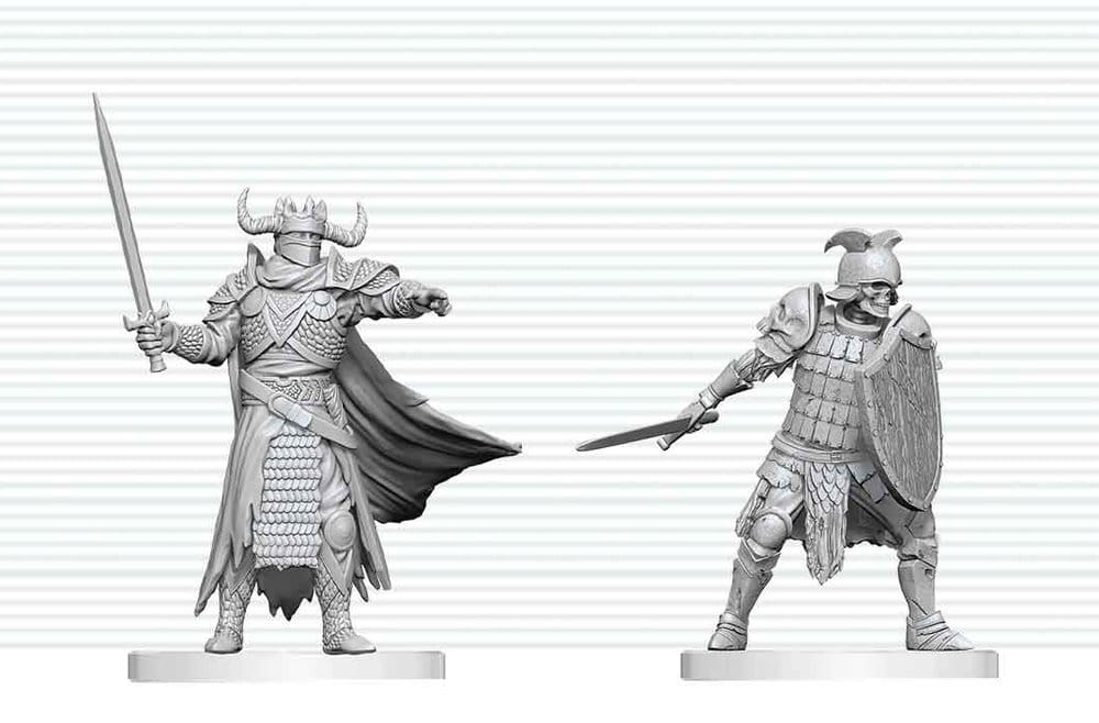Dungeons & Dragons Nolzur's Marvelous Miniatures miniature à peindre Chevalier de la mort & Aspirant chevalier de la mort 14 cm