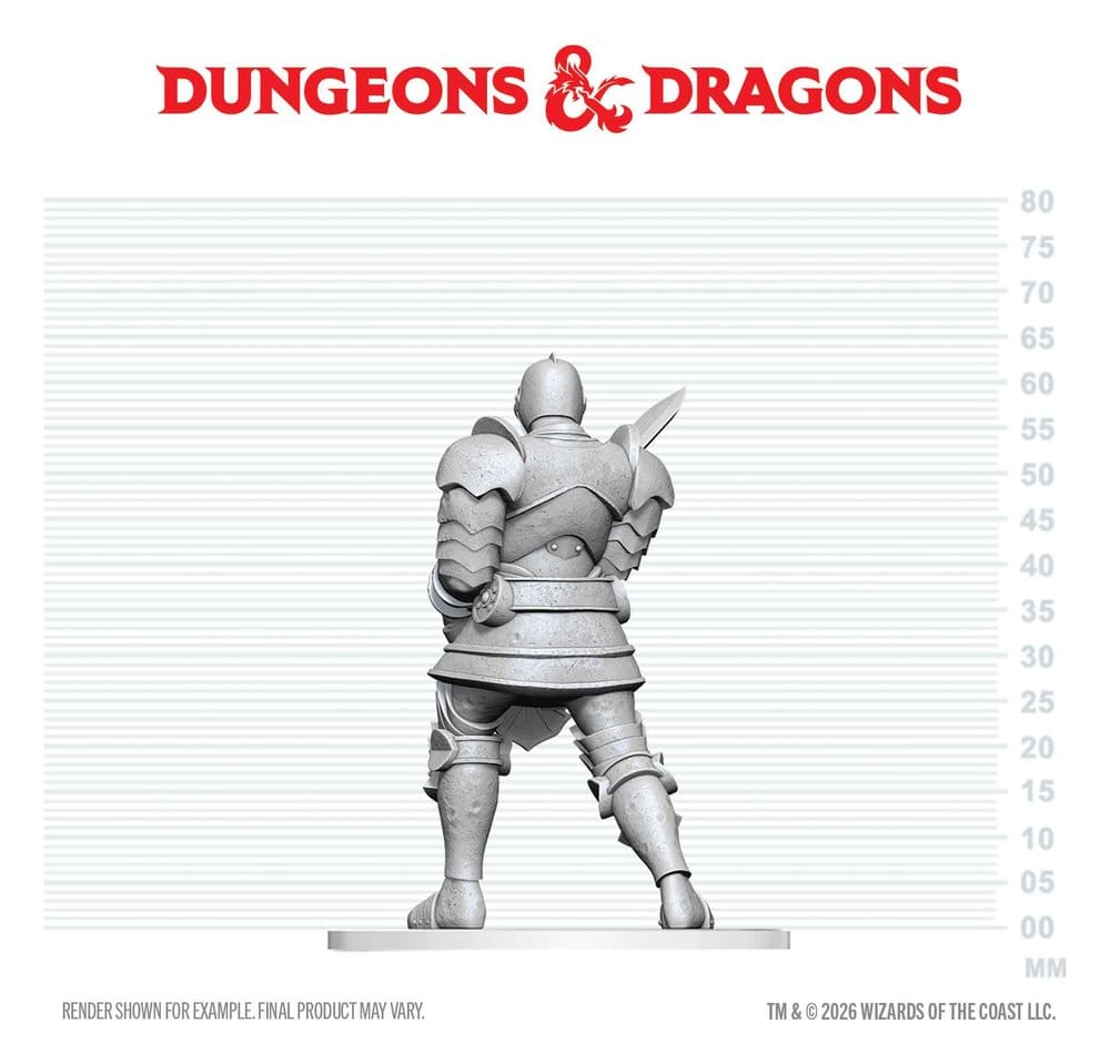 Dungeons & Dragons Nolzur's Marvelous Miniatures miniature à peindre Red Knight Guardian Golem 14 cm