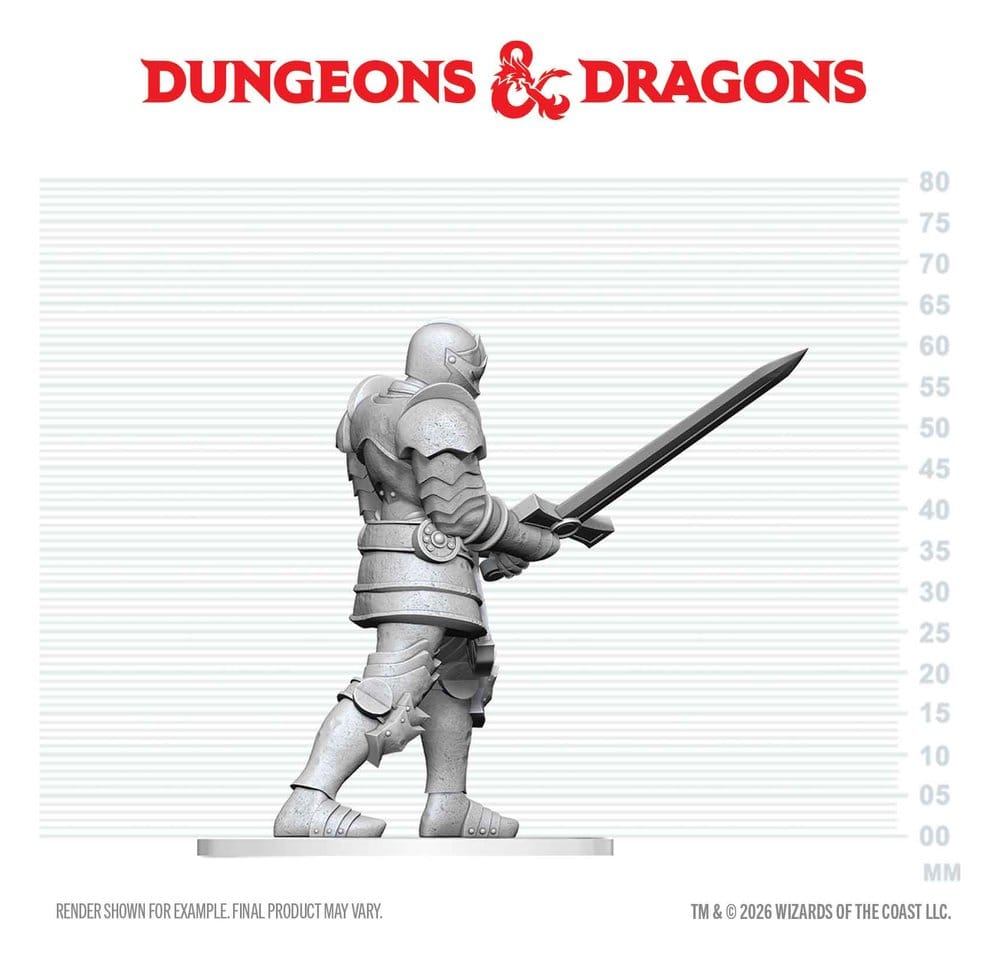 Dungeons & Dragons Nolzur's Marvelous Miniatures miniature à peindre Red Knight Guardian Golem 14 cm