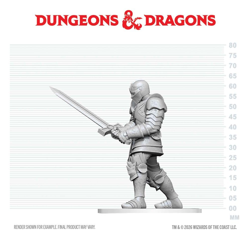 Dungeons & Dragons Nolzur's Marvelous Miniatures miniature à peindre Red Knight Guardian Golem 14 cm
