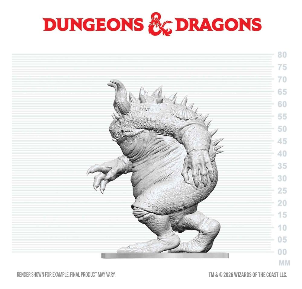 Dungeons & Dragons Nolzur's Marvelous Miniatures miniature à peindre Hezrou 17 cm