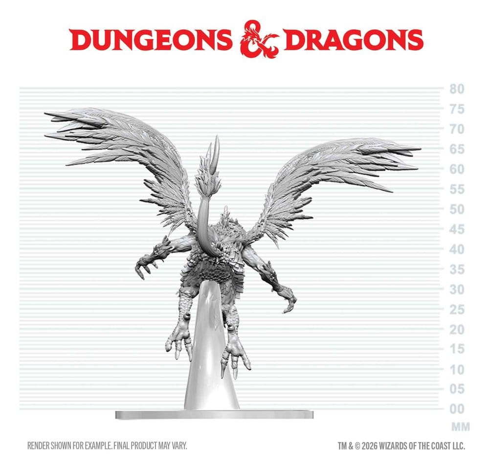 Dungeons & Dragons Nolzur's Marvelous Miniatures miniature à peindre Vrock 17 cm