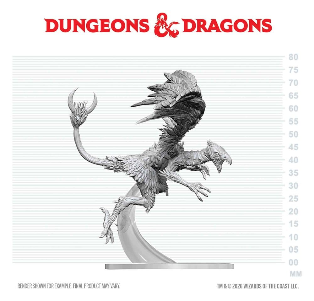 Dungeons & Dragons Nolzur's Marvelous Miniatures miniature à peindre Vrock 17 cm