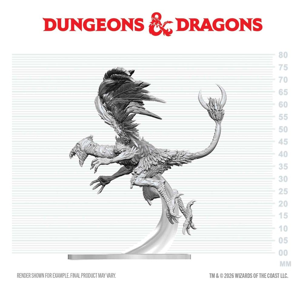 Dungeons & Dragons Nolzur's Marvelous Miniatures miniature à peindre Vrock 17 cm