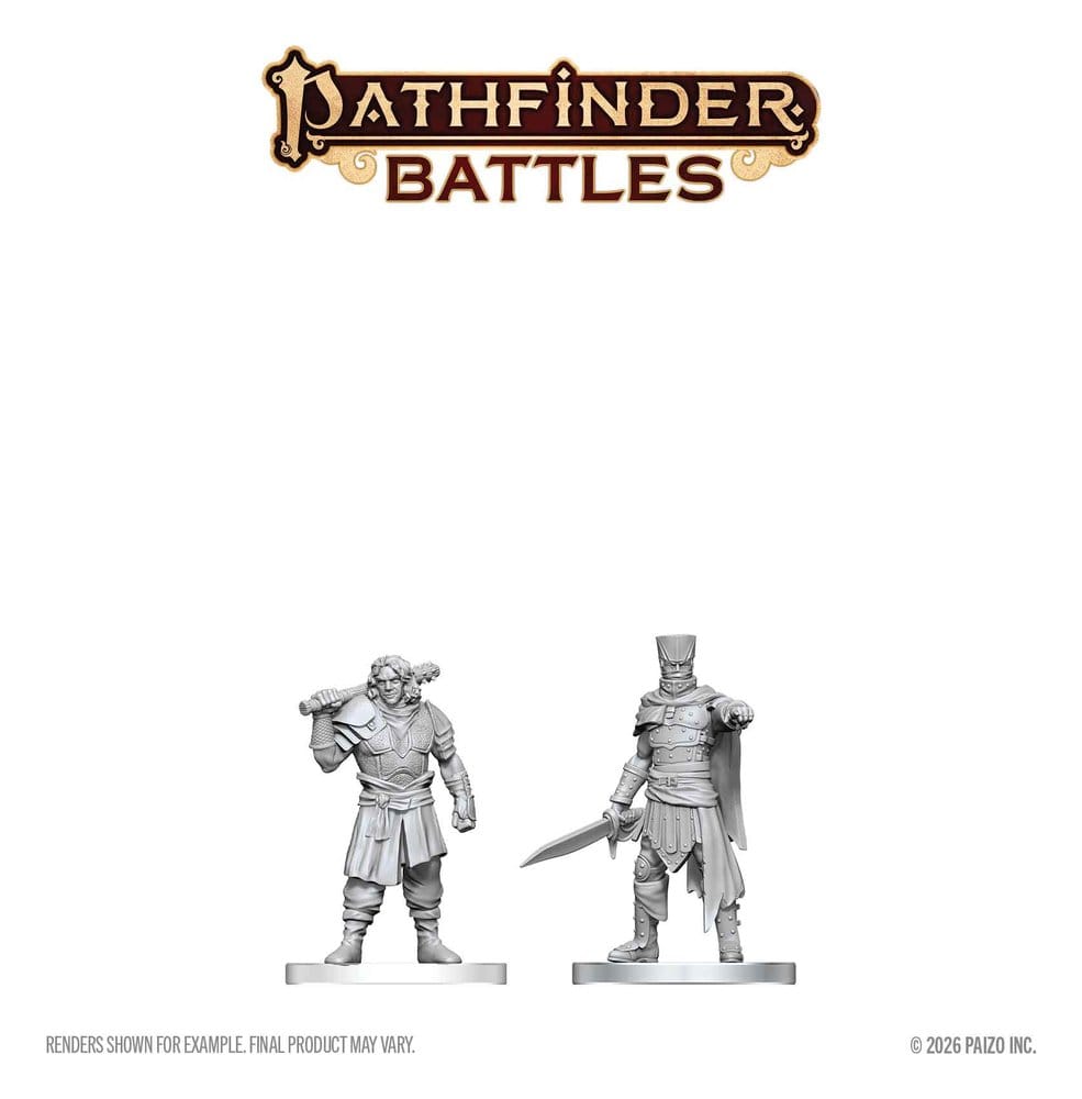 Pathfinder Battles Deep Cuts miniature à peindre Ruffian & Gang Leader 14 cm