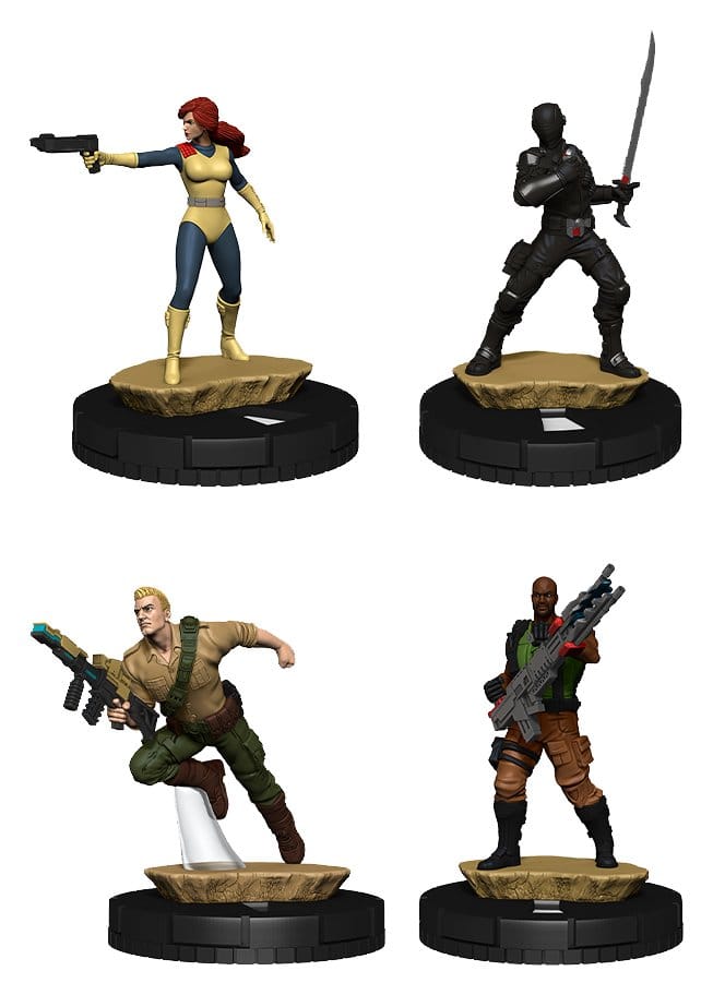 G.I. Joe Hasbro HeroClix Iconix figurines mini Elite Special Forces 15 cm