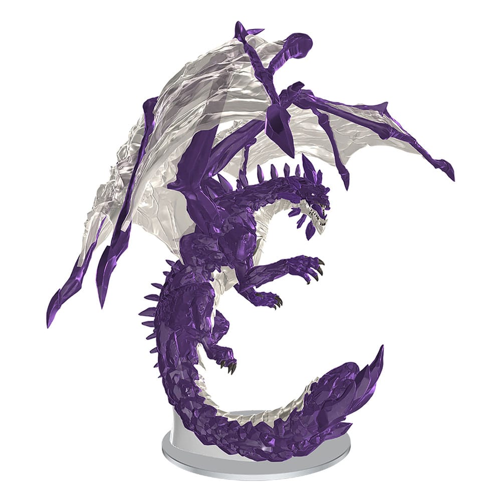 D&D Icons of the Realms miniature prépeinte "Boxed Miniature" Adult Amethyst Dragon 38 cm