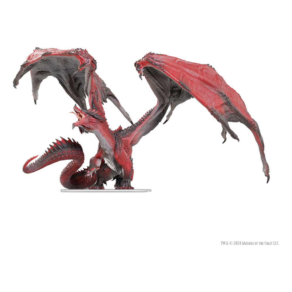 D&D Icons of the Realms miniature prépeinte Adult Red Dragon Tyrant 18 cm