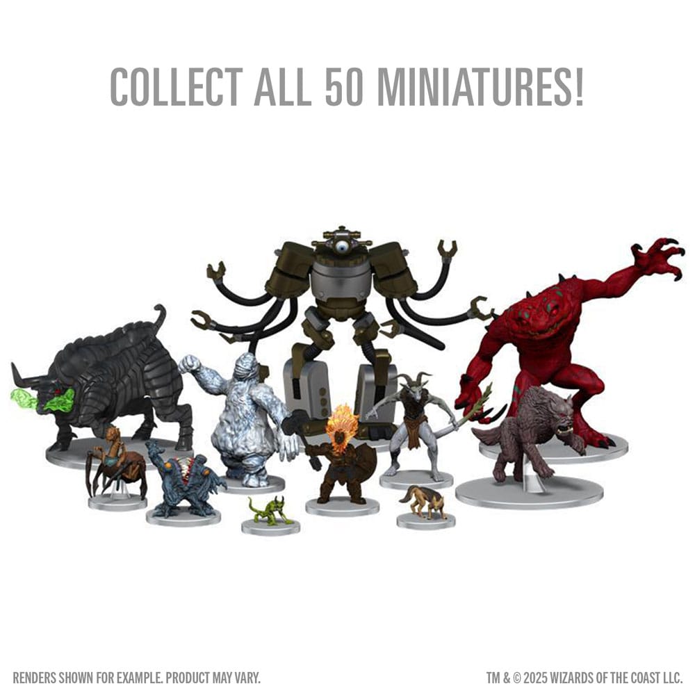 D&D Icons of the Realms : Monster Menagerie Revisited Booster Brick (10)