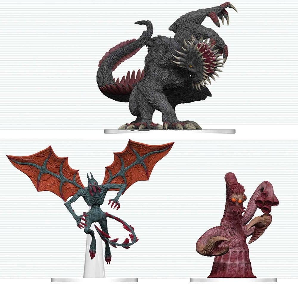 D&D Icons of the Realms Boxed miniatures prépeintes Maddening Monsters of Ravenloft