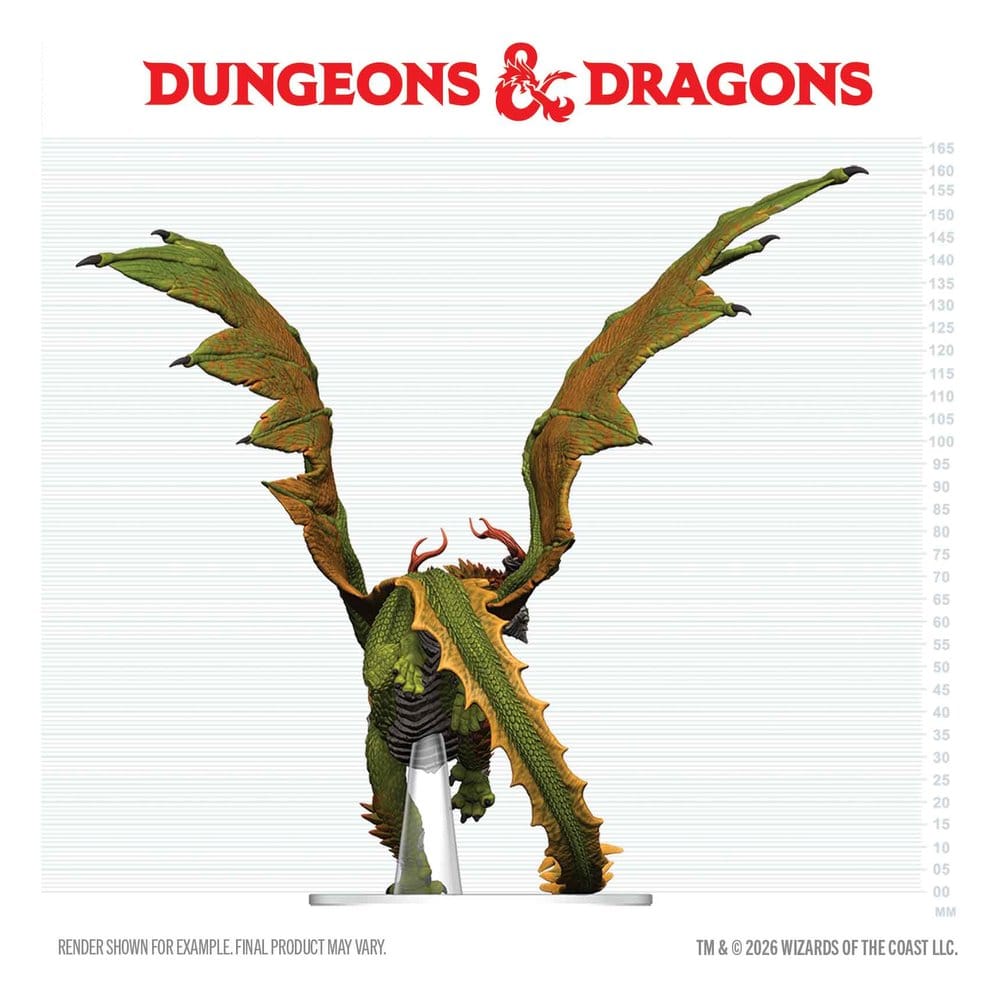 Dungeons & Dragons Icons of the Realms miniatures prépeintes Adult Spirit Dragon 24 cm