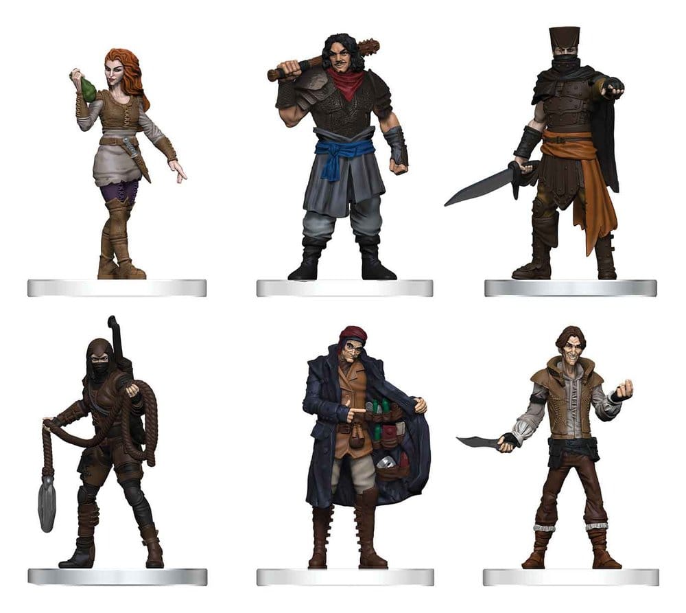 Pathfinder Battles Boxed miniatures prépeintes Criminals 20 cm