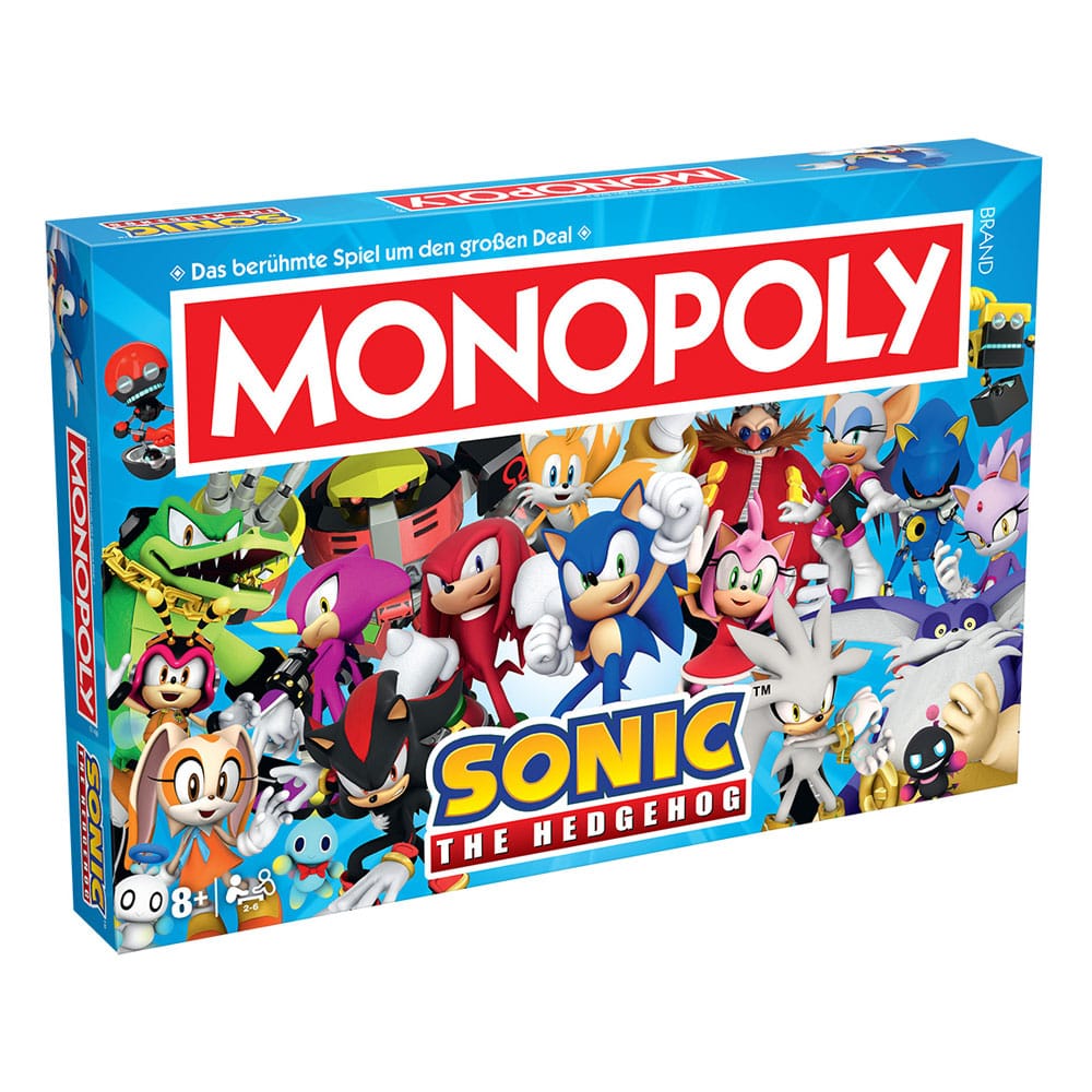 Monopoly jeu de plateau Sonic the Hedgehog *ALLEMAND*
