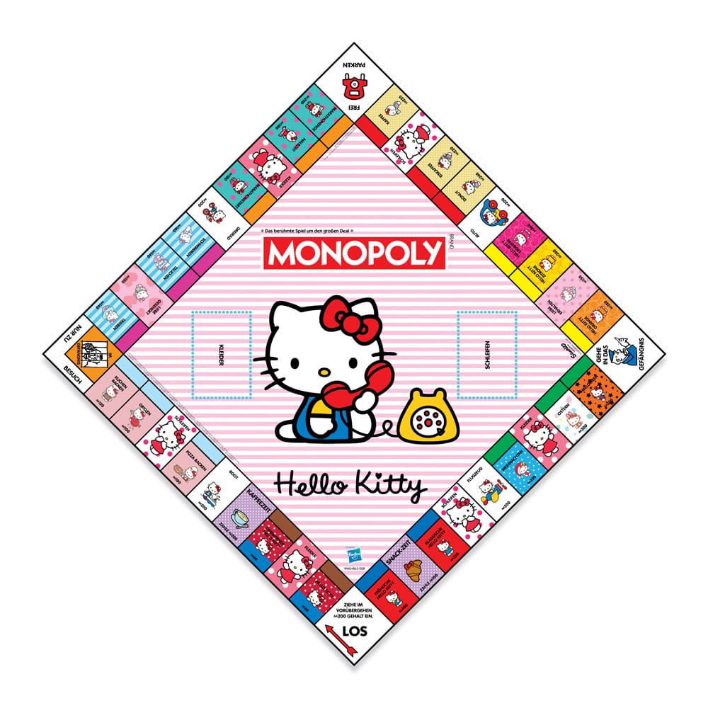Monopoly jeu de plateau Hello Kitty *ALLEMAND*