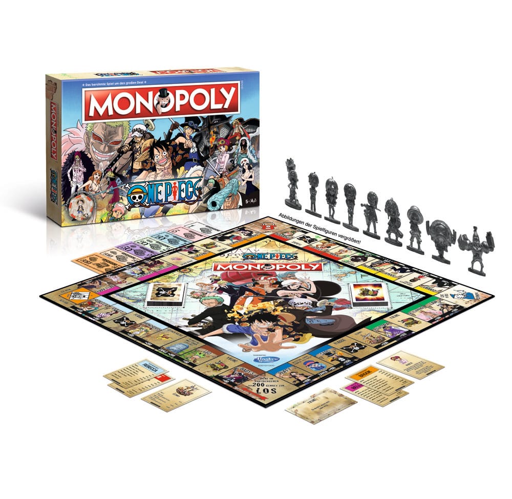 Monopoly jeu de plateau One Piece (New Case) *ALLEMAND*