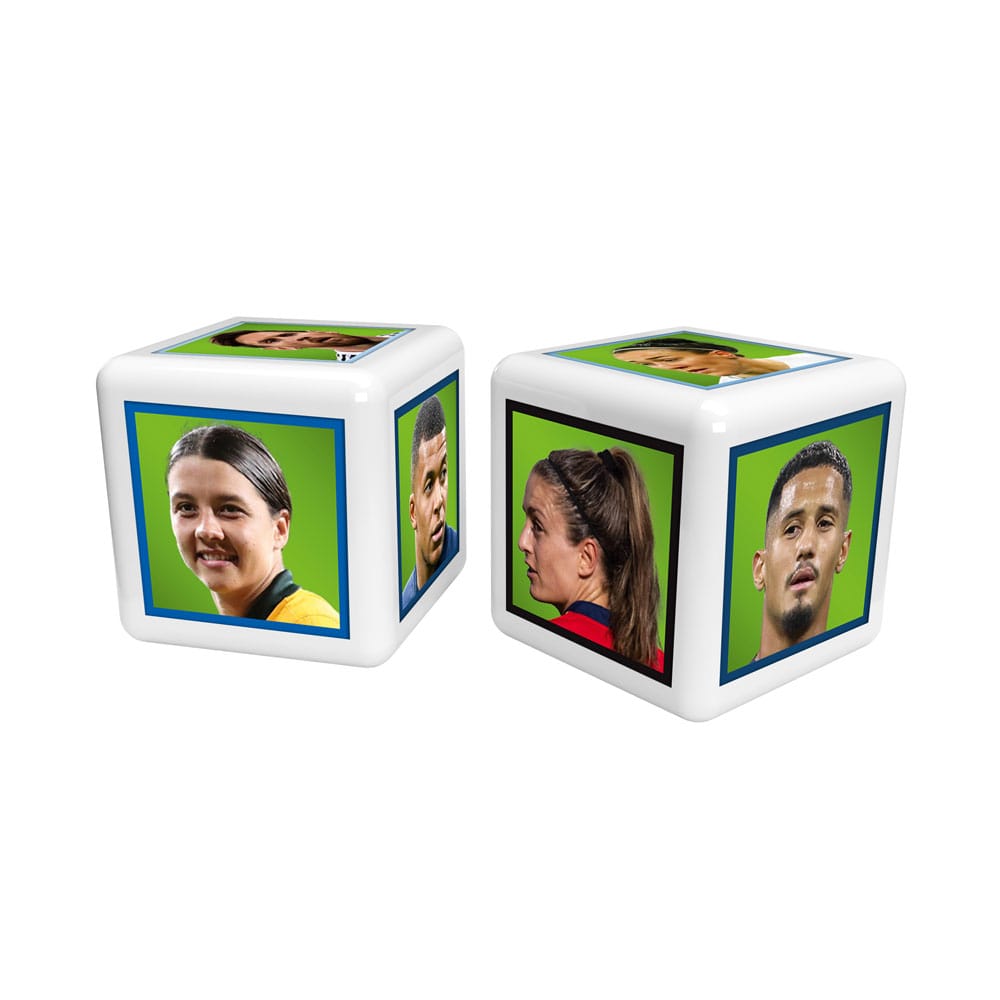 Stars du football mondial Top Trumps Match- The Crazy Cube Game Green Version
