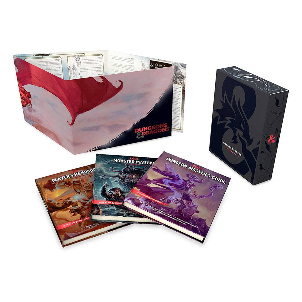 Dungeons & Dragons RPG Core Rulebooks Gift Set *ALLEMAND*