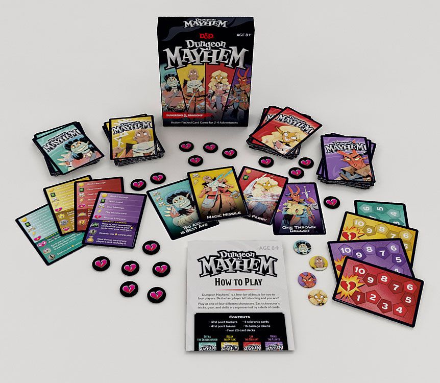 Dungeons & Dragons jeu de cartes Dungeon Mayhem *FRANCAIS*