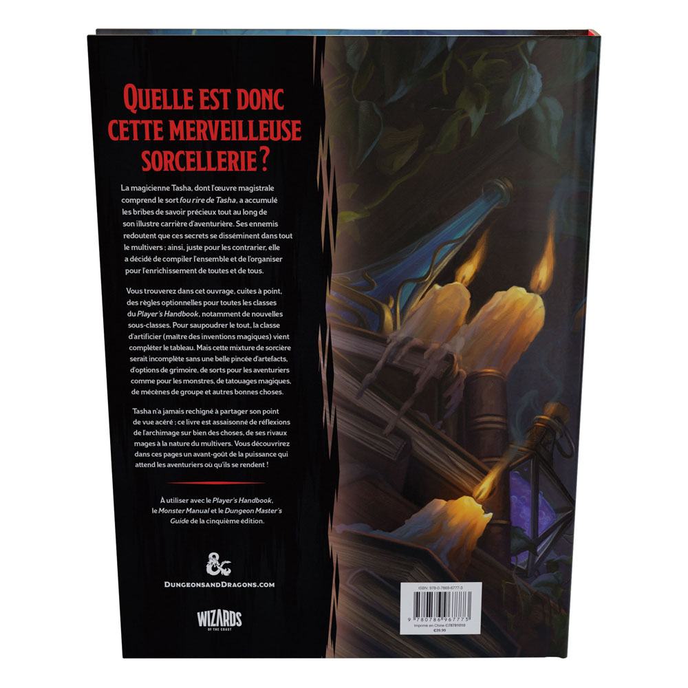 Dungeons & Dragons RPG Le Chaudron des Merveilles de Tasha *FRANCAIS*