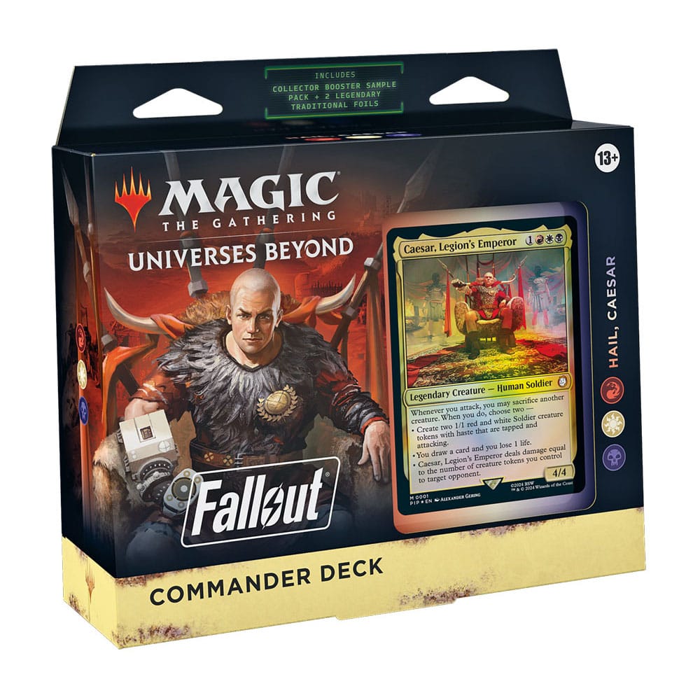 Magic the Gathering Universes Beyond: Fallout présentoir decks Commander (4) *ANGLAIS*