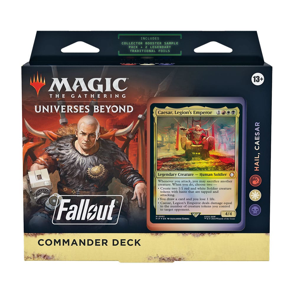 Magic the Gathering Universes Beyond: Fallout présentoir decks Commander (4) *ANGLAIS*