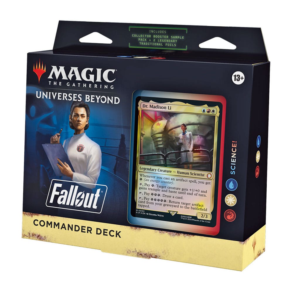 Magic the Gathering Universes Beyond: Fallout présentoir decks Commander (4) *ANGLAIS*