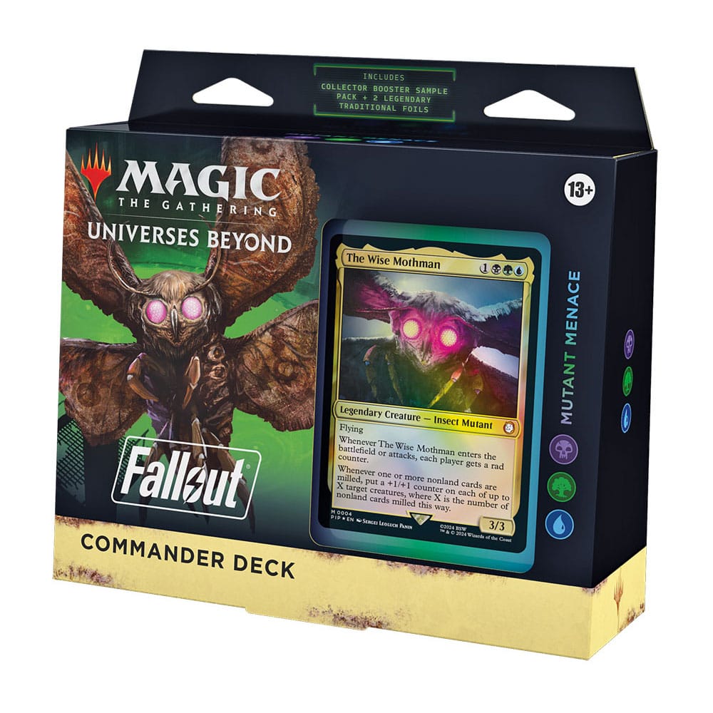 Magic the Gathering Universes Beyond: Fallout présentoir decks Commander (4) *ANGLAIS*