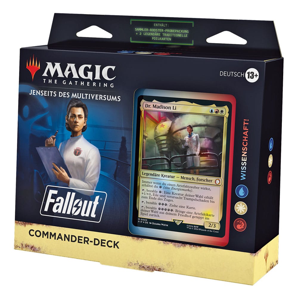 Magic the Gathering Jenseits des Multiversums: Fallout présentoir decks Commander (4) *ALLEMAND*