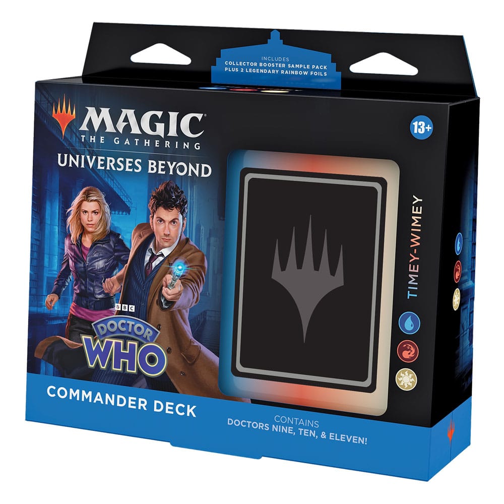 Magic the Gathering Universes Beyond: Doctor Who présentoir decks Commander (4) *ANGLAIS*