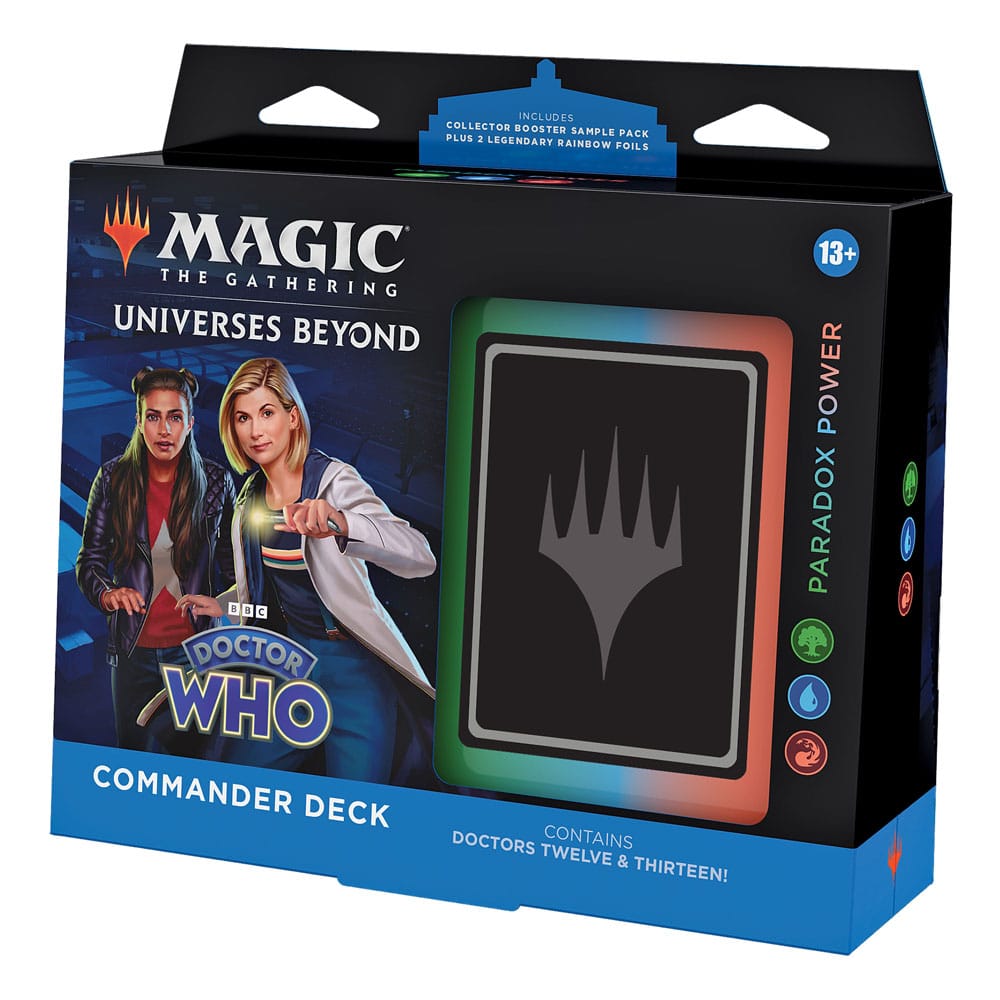 Magic the Gathering Universes Beyond: Doctor Who présentoir decks Commander (4) *ANGLAIS*