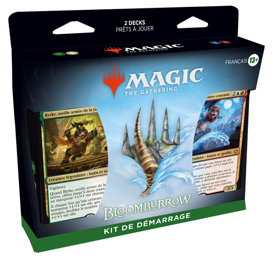 Magic the Gathering Bloomburrow présentoir kits de démarrage 2024 (12) *FRANCAIS*