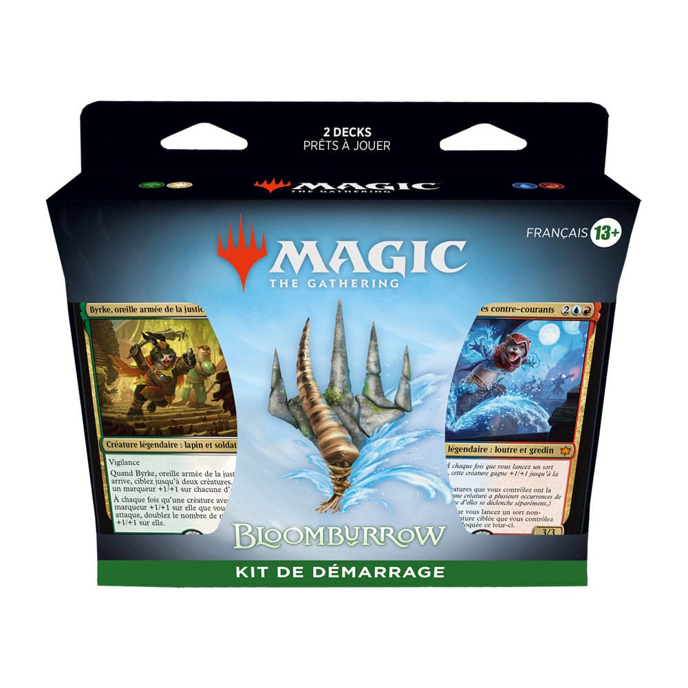 Magic the Gathering Bloomburrow présentoir kits de démarrage 2024 (12) *FRANCAIS*