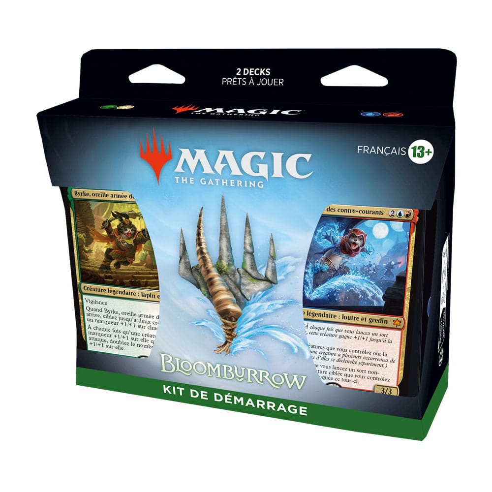Magic the Gathering Bloomburrow présentoir kits de démarrage 2024 (12) *FRANCAIS*
