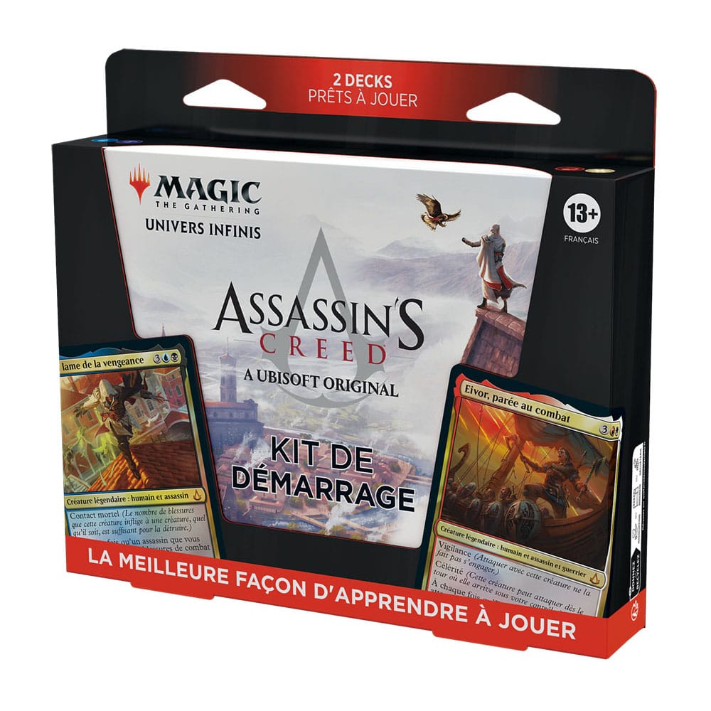 Magic the Gathering Univers infinis : Assassin's Creed présentoir kits de démarrage 2024 (12) *FRANCAIS*