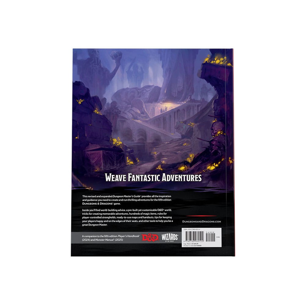 Dungeons & Dragons RPG Dungeon Master's Guide 2024 *ANGLAIS*