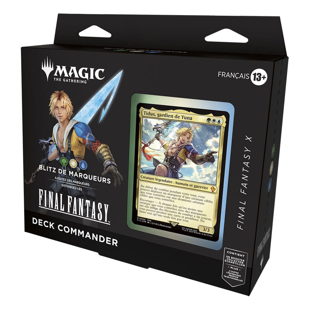 Magic the Gathering Final Fantasy présentoir decks Commander (4) *FRANCAIS*