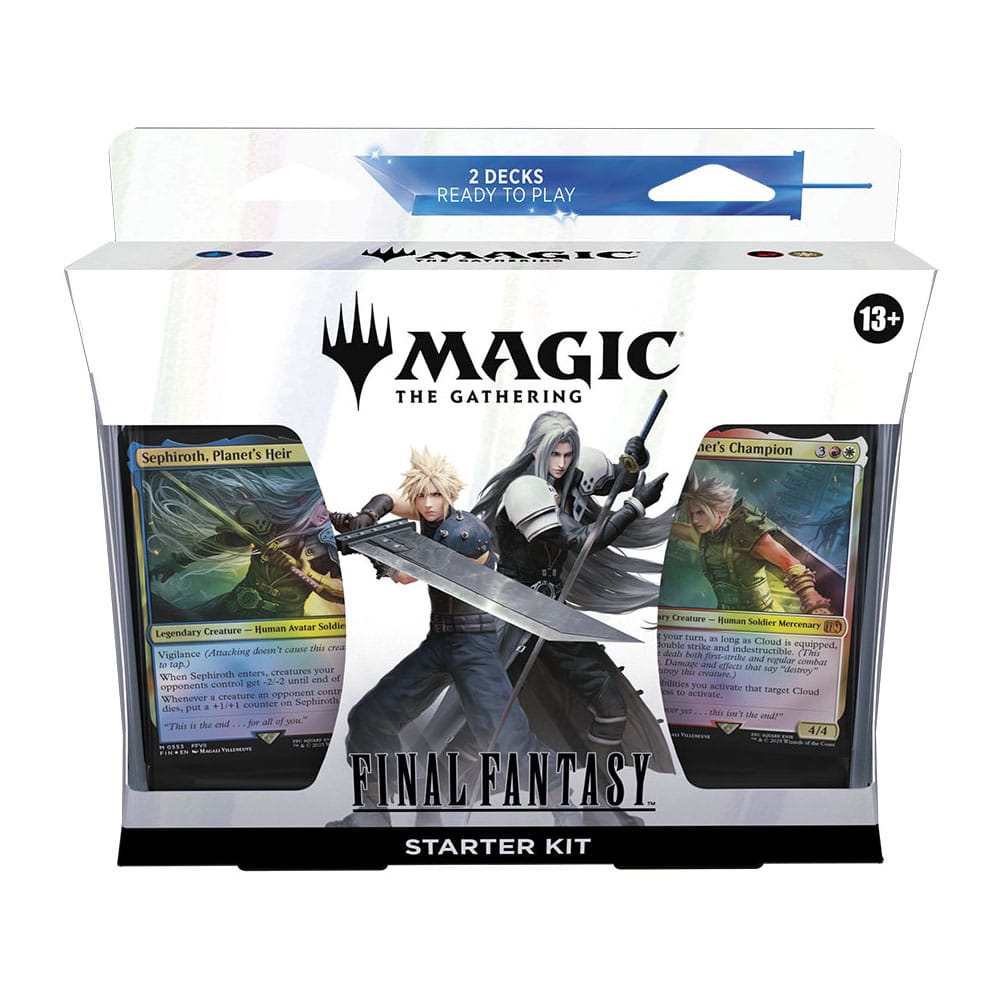 Magic the Gathering Final Fantasy présentoir kits de démarrage 2024 (12) *ANGLAIS*
