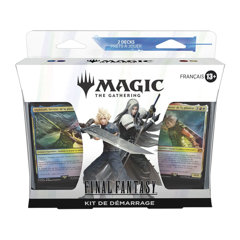 Magic the Gathering Final Fantasy présentoir kits de démarrage 2024 (12) *FRANCAIS*