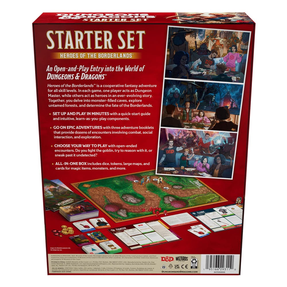 Dungeons & Dragons RPG Starter Set: Heroes of the Borderlands *ANGLAIS*