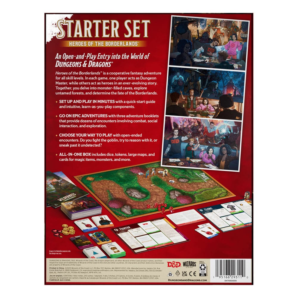 Dungeons & Dragons RPG Starter Set: Heroes of the Borderlands *ANGLAIS*