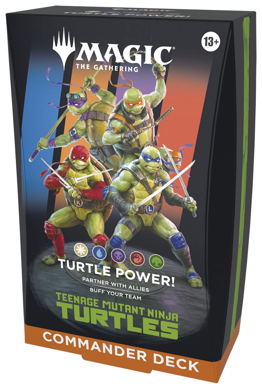 Magic the Gathering Teenage Mutant Ninja Turtles présentoir decks Commander (4) *ANGLAIS*